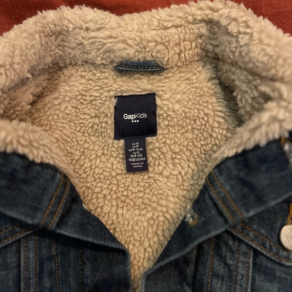 Gap kids Jean jacket size 8 - Picture 4 of 4